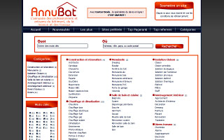 Annuaire du b&acirc;timent, des professionnels, artisans et des travaux
